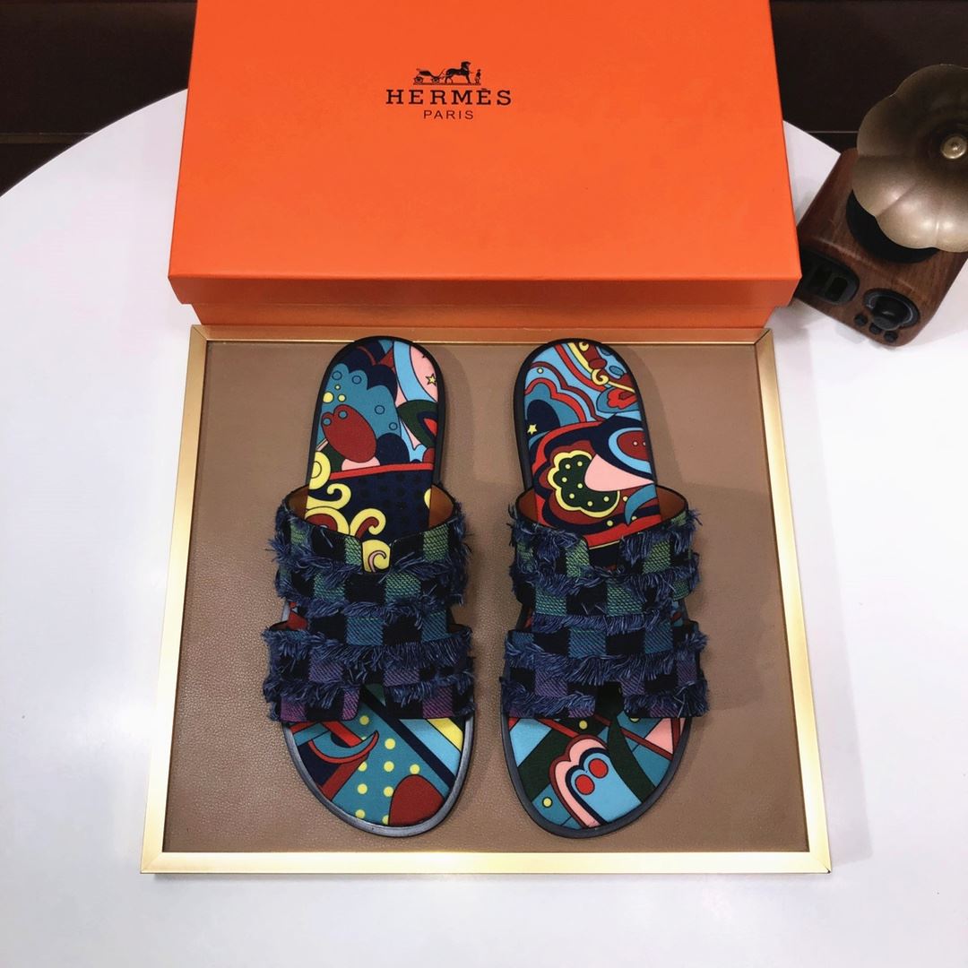 Hermes Slippers